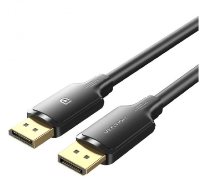 Vention Кабель мультимедійний DisplayPort to DisplayPort 5.0m V1.2 4K 60Hz 3D Dolby 7.1 Vention (HAKBJ)