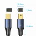 Vention Кабель мультимедійний Mini DisplayPort to Mini DisplayPort 2.0m V1.4 8K 60Hz 32.4Gbps Blue Aluminum Alloy Vention (HCGLH)