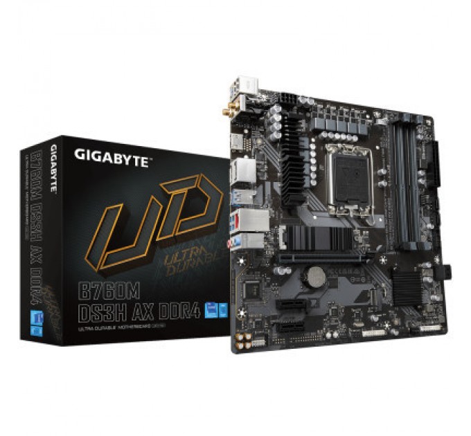 GIGABYTE Материнська плата GIGABYTE B760M DS3H AX DDR4