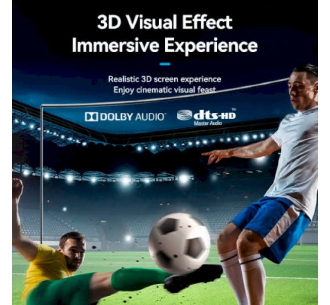 Vention Кабель мультимедійний HDMI M to HDMI F 5.0m V2.0 4K 60Hz PVC Vention (AHCBJ)