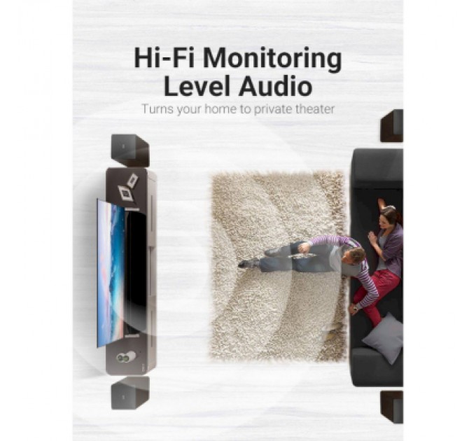 Vention Кабель мультимедійний HDMI to HDMI 2.0m V2.1 8K 60Hz Silver Metal Type Vention (ALCIH)