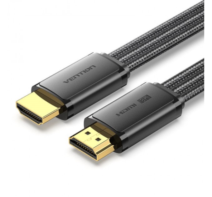 Vention Кабель мультимедійний HDMI to HDMI 2.0m V2.1 8K 60Hz flat Vention (ALKBH)