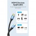 Vention Кабель мультимедійний HDMI to HDMI 5.0m V2.0 4K 60Hz Aluminum Alloy Blue Vention (ALHSJ)