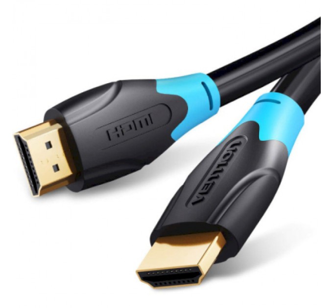 Vention Кабель мультимедійний HDMI to HDMI 8.0m V2.0 4K 60Hz PVC Vention (AACBK)