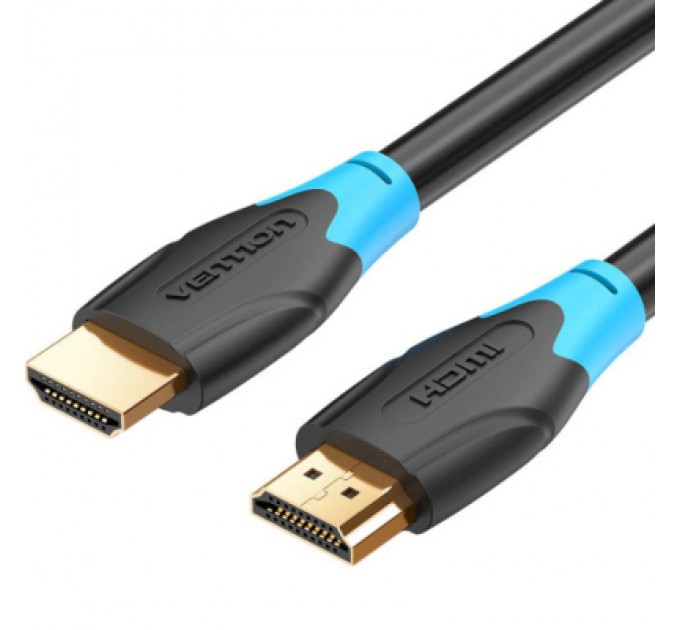Vention Кабель мультимедійний HDMI to HDMI 8.0m V2.0 4K 60Hz PVC Vention (AACBK)