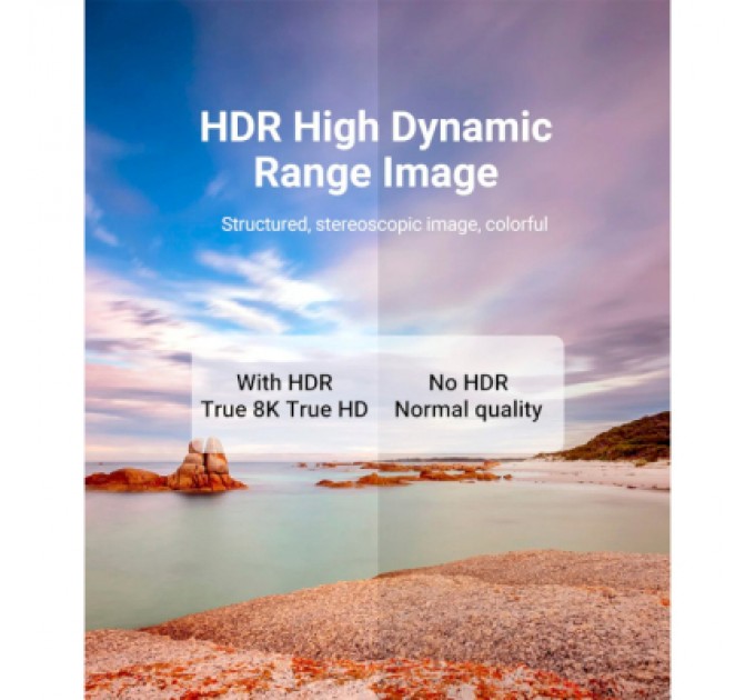 Vention Кабель мультимедійний HDMI to HDMI 15.0m V2.1 Optical 8K 60Hz 48Gbps Dolby 7.1 TPE Black Metal Type Vention (AAZBN)