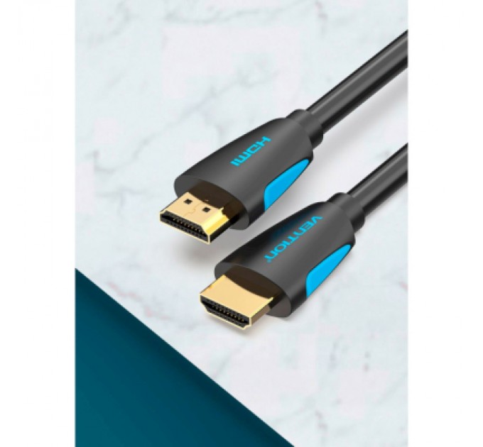 Vention Кабель мультимедійний HDMI to HDMI 20.0m V2.0 4K 30Hz PVC Vention (VAA-M02-B2000)