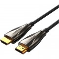 Vention Кабель мультимедійний HDMI to HDMI 20.0m V2.0 Optical 4K 60Hz 18Gbps Dolby 7.1 PVC Black Zinc Alloy Vention (ALABQ)