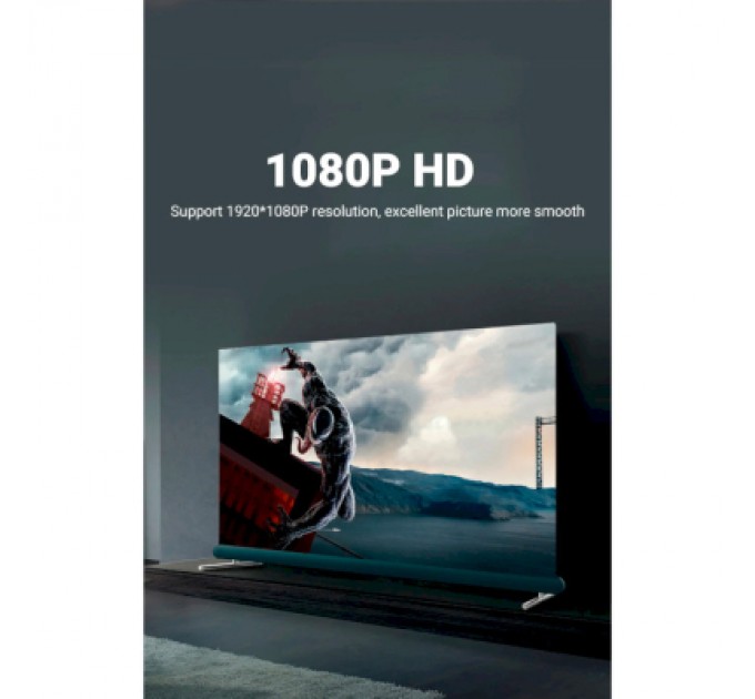 Vention Кабель мультимедійний VGA 15M-15M 2.0m ferrite Vention (DAEBH)