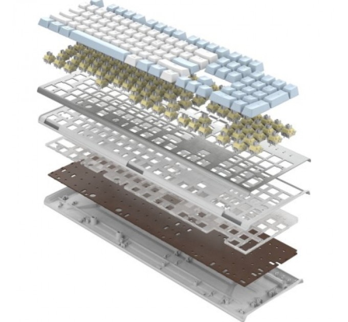 A4Tech Клавіатура A4Tech FS100 RGB FS Switch USB Icy Blue (4711422004069)