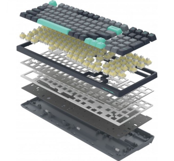 A4Tech Клавіатура A4Tech FS300 FS Switches USB Panda Rock Climbin (4711422003086)