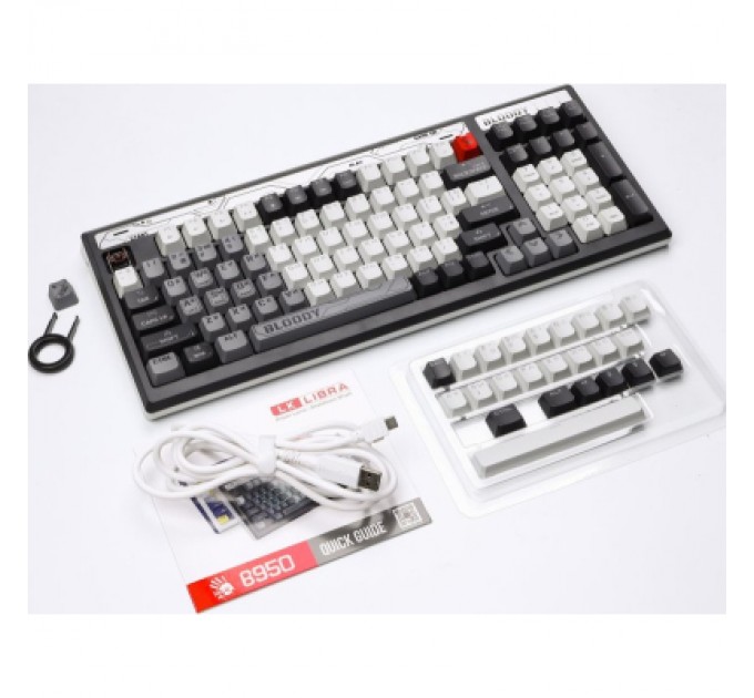 A4Tech Клавіатура A4Tech Bloody B950 RGB LK Libra USB Warrior Grey (4711421995450)