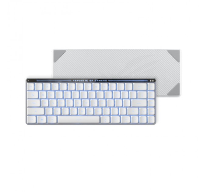 ASUS Клавіатура ASUS ROG Falchion RX Low Profile Red Wireless/Bluetooth/USB UA White (90MP03EC-BKMA10)