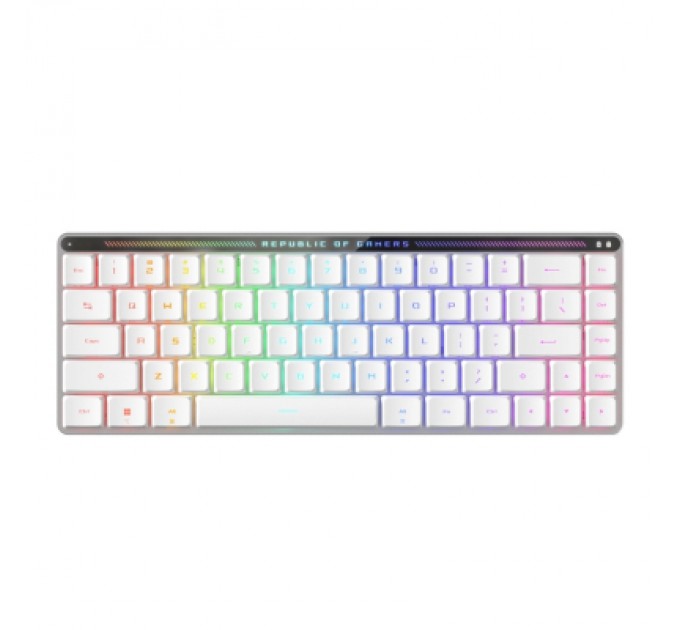 ASUS Клавіатура ASUS ROG Falchion RX Low Profile Red Wireless/Bluetooth/USB UA White (90MP03EC-BKMA10)