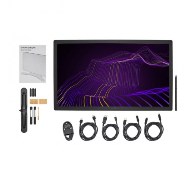 Wacom Планшет-монітор Wacom Cintiq Pro 27 з підставкою (DTH271K0B-ST)