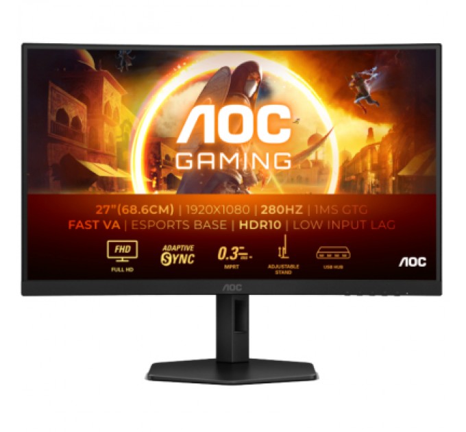 AOC Монітор AOC C27G4ZXU