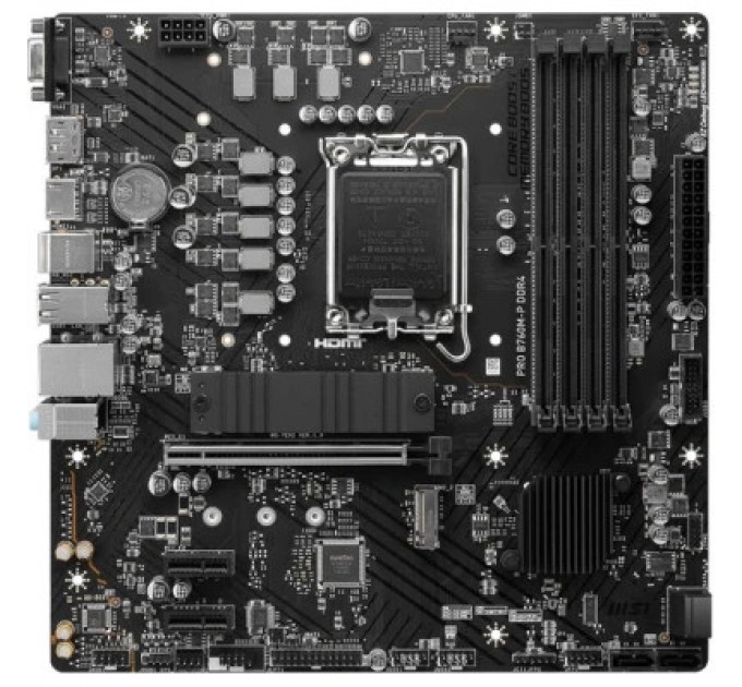 MSI Материнська плата MSI PRO B760M-P DDR4