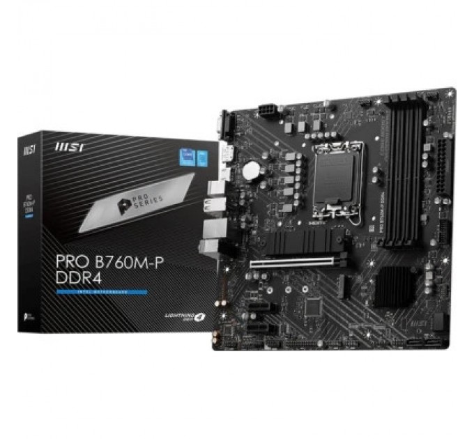MSI Материнська плата MSI PRO B760M-P DDR4