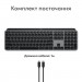Logitech Клавіатура Logitech MX Keys S для MAC Bluetooth/Wireless UA Space Grey (920-011637)