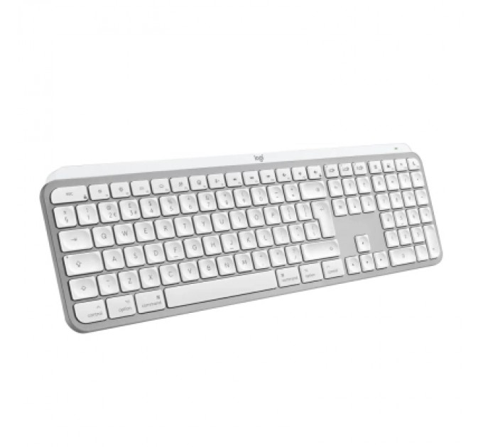 Logitech Клавіатура Logitech MX Keys S для MAC Bluetooth/Wireless UA Pale Grey (920-011638)