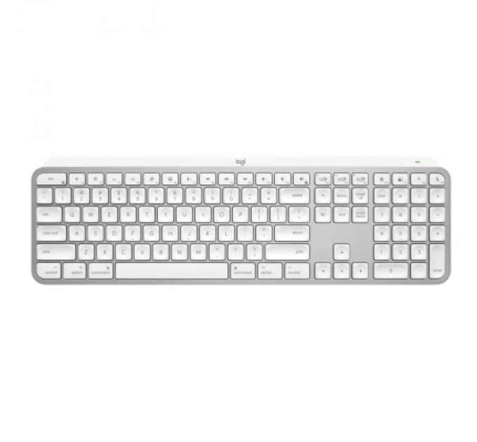Logitech Клавіатура Logitech MX Keys S для MAC Bluetooth/Wireless UA Pale Grey (920-011638)