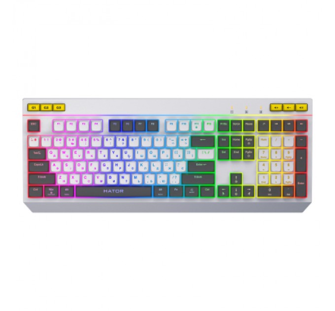 Hator Клавіатура Hator Icefall USB White (HTK405UA)