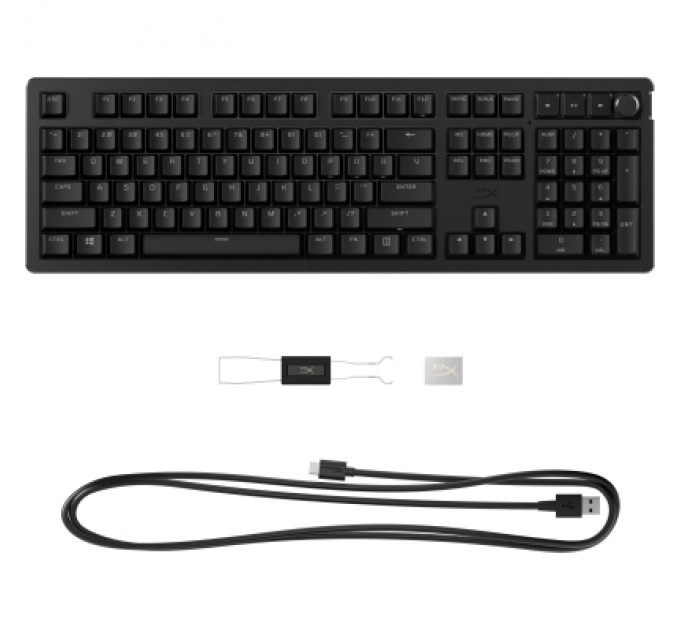 HyperX Клавіатура HyperX Alloy Rise PBT HX Red USB UA Black (7G7A3AA)