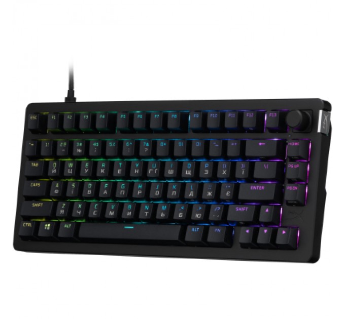 HyperX Клавіатура HyperX Alloy Rise 75 PBT HX Red USB UA Black (7G7A4AA)