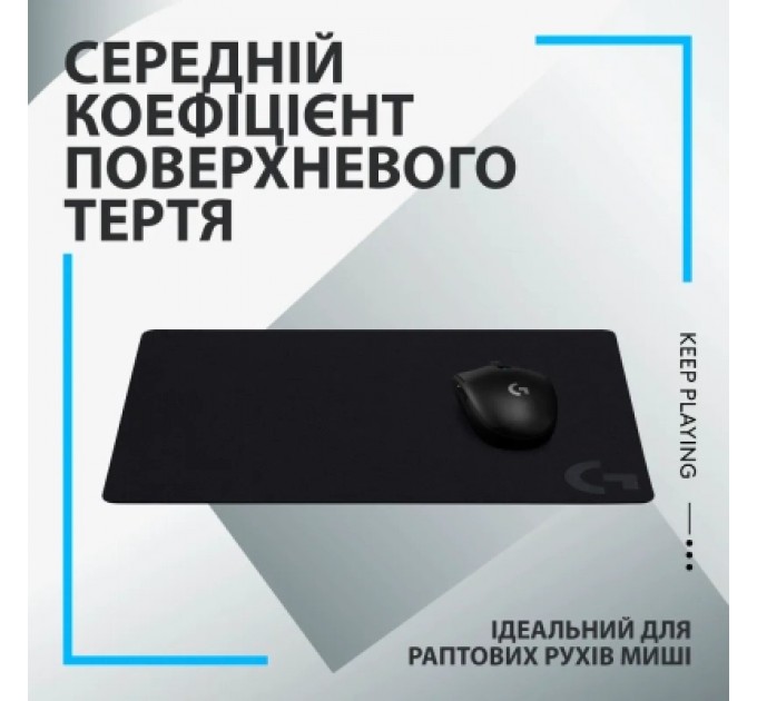 Logitech Килимок для мишки Logitech G240 Gaming Mouse Pad Black (943-000785)