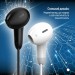 ColorWay Навушники ColorWay 3.5 mm Wired Earphone Sound Wave Black (CW-WD04BK)