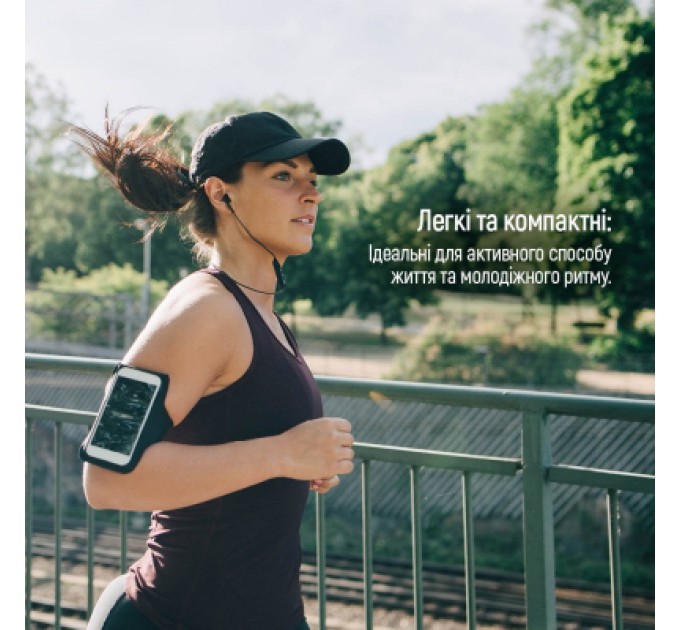 ColorWay Навушники ColorWay 3.5 mm Wired Earphone Sound Wave Black (CW-WD04BK)