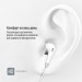 ColorWay Навушники ColorWay 3.5 mm Wired Earphone Sound Wave White (CW-WD04WT)