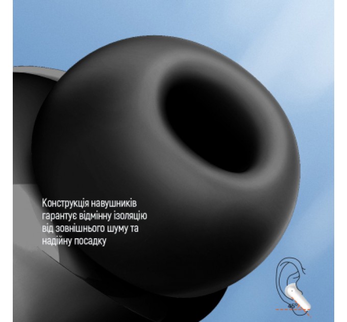 ColorWay Навушники ColorWay Slim TWS-1 Earbuds Long Life Black (CW-TWS1BK1)