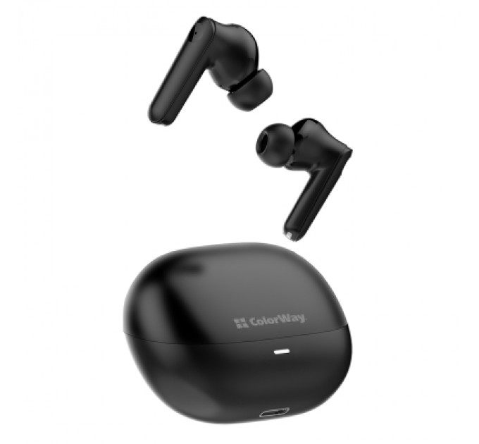 ColorWay Навушники ColorWay Slim TWS-1 Earbuds Long Life Black (CW-TWS1BK1)