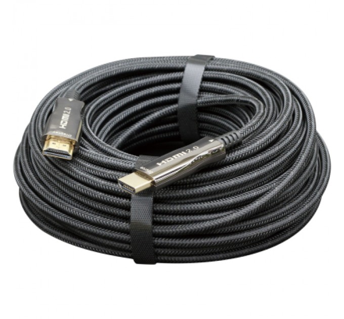 Cablexpert Кабель мультимедійний HDMI to HDMI 25.0m V.2.0, 4K 60Hz Optical Cablexpert (CCBP-HDMI-AOC-25M)