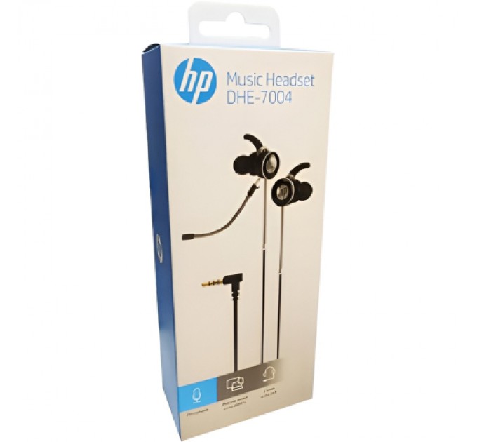HP Навушники HP DHE-7004 Black (DHE-7004BK)