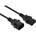 Vinga Кабель живлення C13 to C14 3.0m 1mm2 Vinga (VCPP1C13143BK)