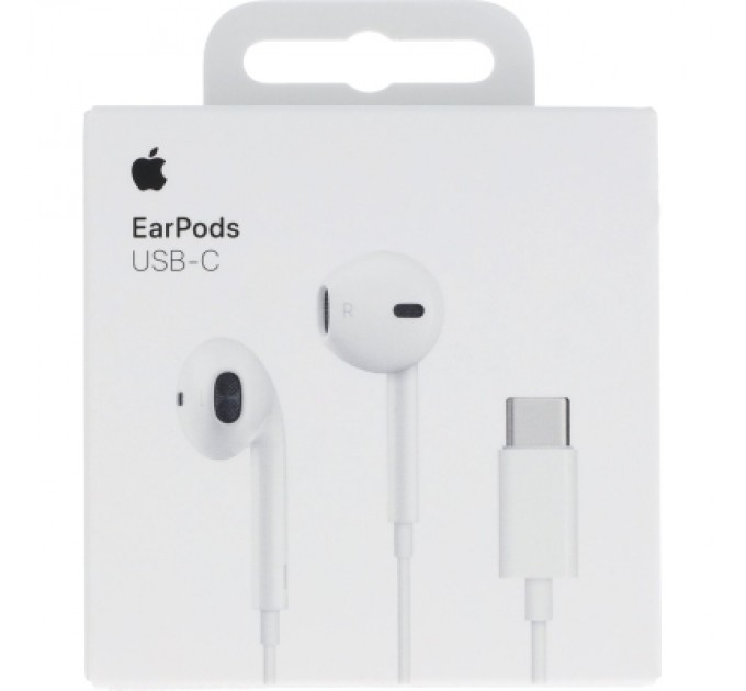 Apple Навушники Apple EarPods USB-C White (MYQY3ZM/A)