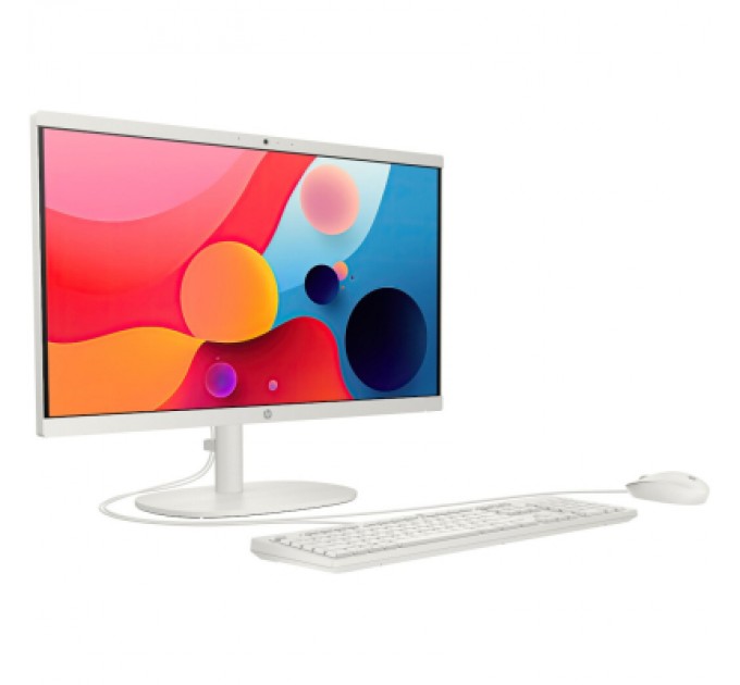 HP Комп'ютер HP 22-dg0000ua AiO / i3-N300, 8, 512, WiFi, Cam, K&M (AE0P1EA)