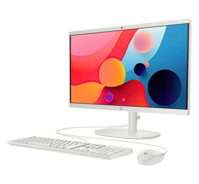 HP Комп'ютер HP 22-dg0000ua AiO / i3-N300, 8, 512, WiFi, Cam, K&M (AE0P1EA)