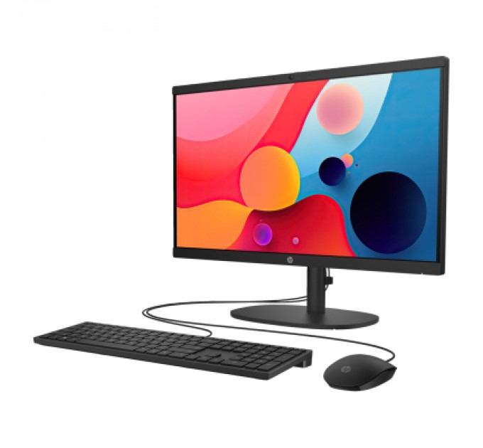 HP Комп'ютер HP 22-dg0001ua AiO / i3-N300, 8, 512, WiFi, Cam, K&M (AE0P2EA)