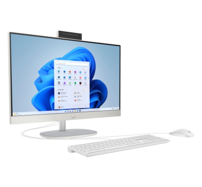 HP Комп'ютер HP 24-cr1002ua AiO / Ultra7-155U, 16, 512, WiFi, Cam, K&M (AE0P5EA)