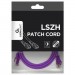 Cablexpert Патч-корд 2м S/FTP Cat 6A CU LSZH violet Cablexpert (PP6A-LSZHCU-V-2M)