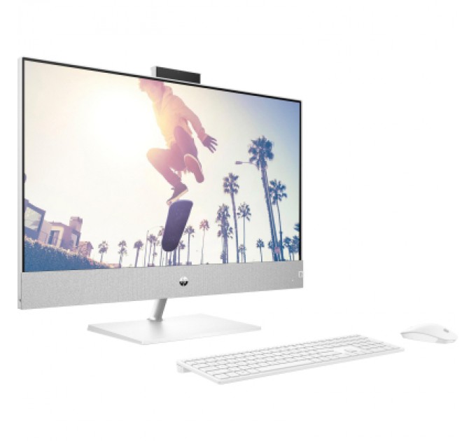 HP Комп'ютер HP Pavilion 27-ca2013ua AiO / i5-13400T, 16, 512, RTX3050 4GB, WiFi, Cam, K&M (AE0P8EA)
