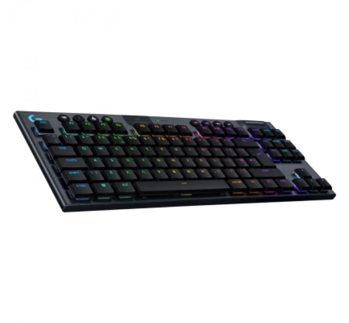 Logitech Клавіатура Logitech G915 TKL X Lightspeed Switch-Tactile Wireless/Bluetooth/USB UA Black (920-012721)