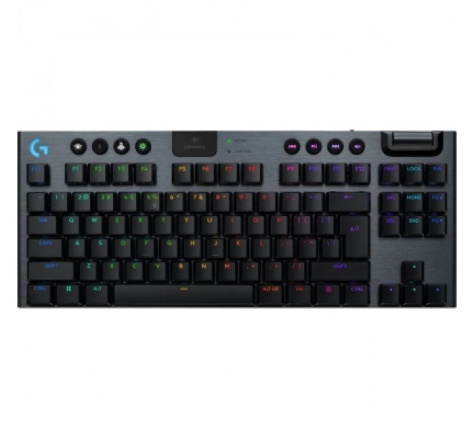 Logitech Клавіатура Logitech G915 TKL X Lightspeed Switch-Tactile Wireless/Bluetooth/USB UA Black (920-012721)