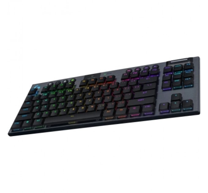 Logitech Клавіатура Logitech G915 TKL X Lightspeed Switch-Linear Wireless/Bluetooth/USB UA Black (920-012747)