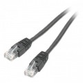Cablexpert Патч-корд 1м UTP cat 6 CCA black Cablexpert (PP6U-1M/BK)