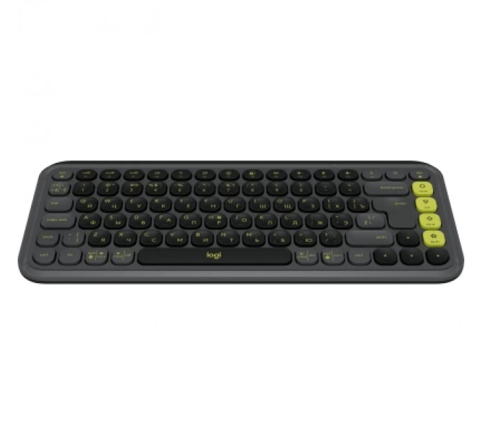 Logitech Клавіатура Logitech POP Icon Keys Bluetooth UA Graphite (920-013157)