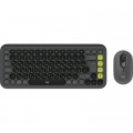 Logitech Комплект Logitech POP Icon Combo Bluetooth UA Graphite (920-013156)